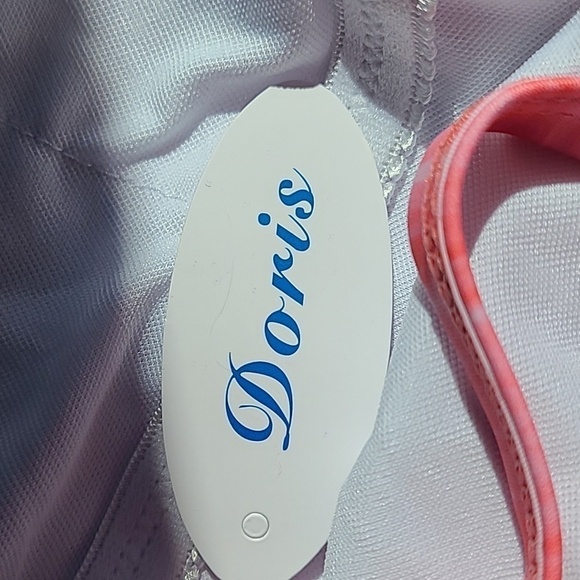 DORIS Purple & Black Ombre Strappy One Piece Swimsuit Size 2XL 14 NWT - Picture 3 of 8